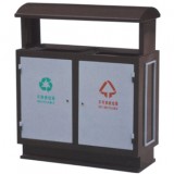 小區(qū)環(huán)衛(wèi)分類鋼制垃圾箱