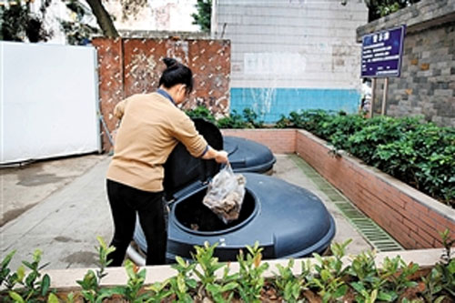 煙臺千套地埋式垃圾箱凈化多個小區環境