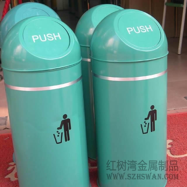 商場(chǎng)不銹鋼垃圾桶004