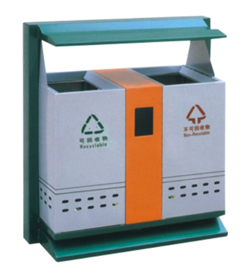 精品環(huán)衛(wèi)分類(lèi)鋼制垃圾箱